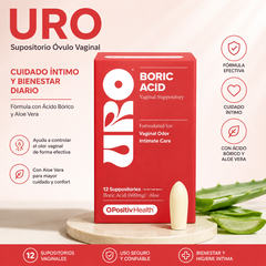 URO - Supositorio Óvulo Vaginal