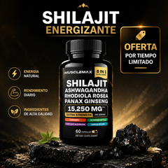 Shilajit Suplemento Natural Energizante unidad - NaroStore