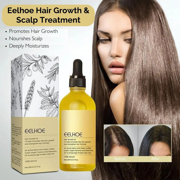 Vegan Hair Essential Oil - Strengthens and Stimulates Hair Growth