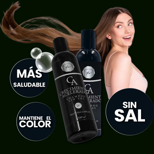 🍃 ACCELERATED GROWTH SHAMPOO – Strength and Volume from the Root