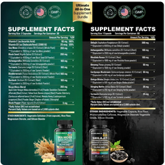 Shilajit – Suplemento Natural Energizante 60 Cápsulas
